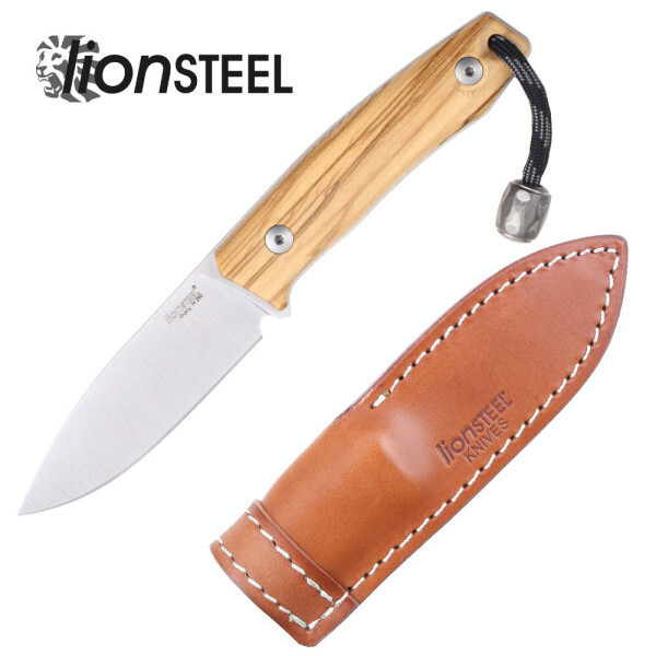 [오늘출발] Lion stool 라이온스틸 공식수입업체 M1 UL 올리브나무 텍티컬 픽스드 나이프 칼집 포함 국내발송