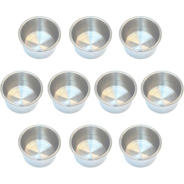 [해외] SETOOOGAMES 드롭인 컵홀더 인서트 10팩 스테인레스 포커 테이블 음료 홀더 카지노 게임용 책상 카우치 자