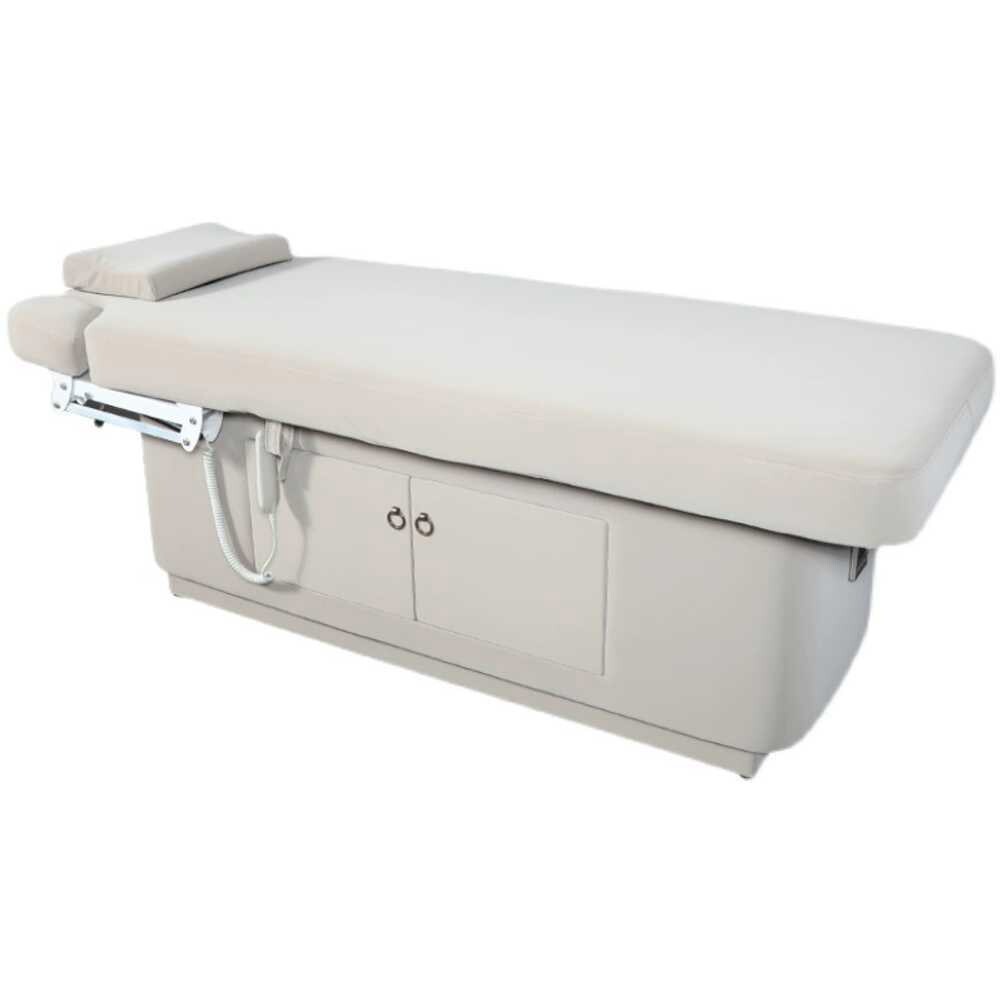 [오늘출발]온열 베트 침대 마사지 올화이트 항온 전기 마사지베드 찜질 지압 업소용