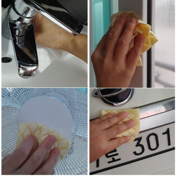 [산정][오늘출발] 오필리아 VIC 매직크리너 청소패드 10세트(70매) 멜라민폼 클린시트 주방 화장실 유리창 자동차  나노스펀지