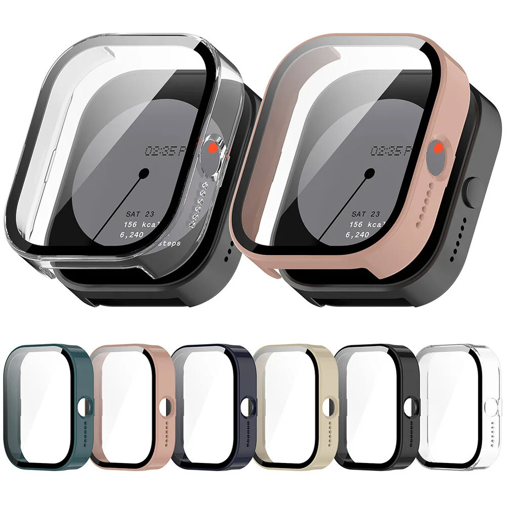 [해외] 강화 유리 케이스 보호 커버 스크래치 방지 풀 범퍼 쉘 Nothing Watch Pro/Galaxy 4 CMF