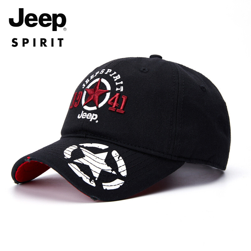 [해외] 스피릿 Jeep Spirit 모자남신 야구 후드 캐주얼 오리 혀 후드 아웃도어 쿠퍼 아웃도어 투모자+선물 한 부