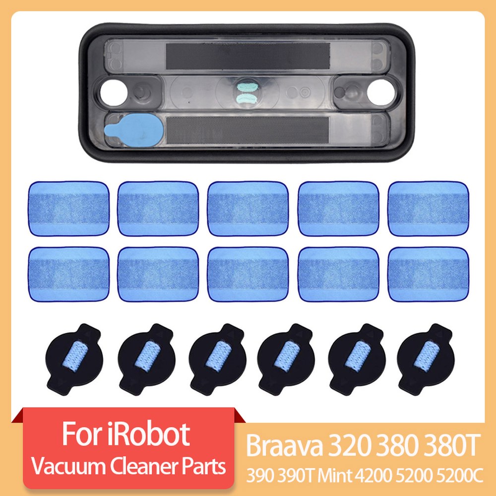 [오늘출발] IROBOT BRAAVA 320 진공 심지 부품 걸레 5200C 390 380T MINT 380 로봇 4200 청소기 390T 5200