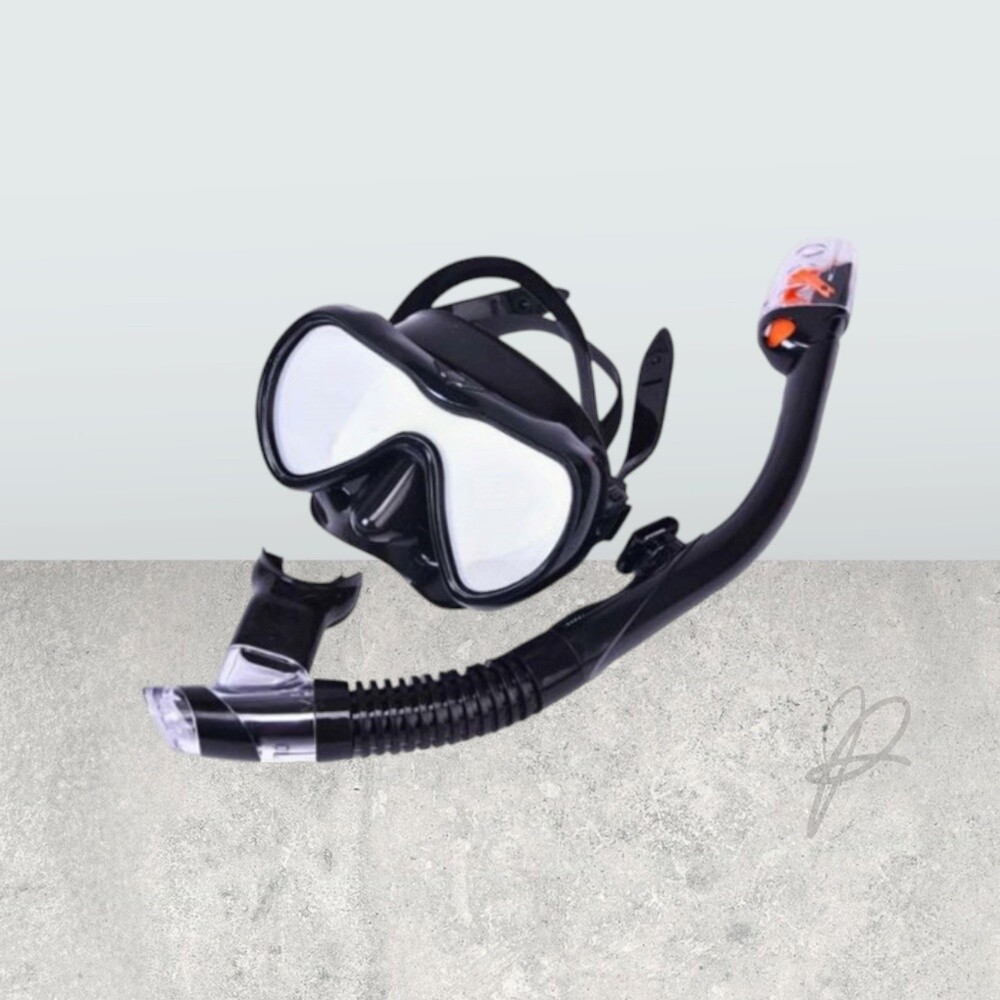 [오늘출발] 베스트피플 아로마 물놀이 스노클링 세트(블랙) 잠수수경 수영훈련 다이빙용품 수영