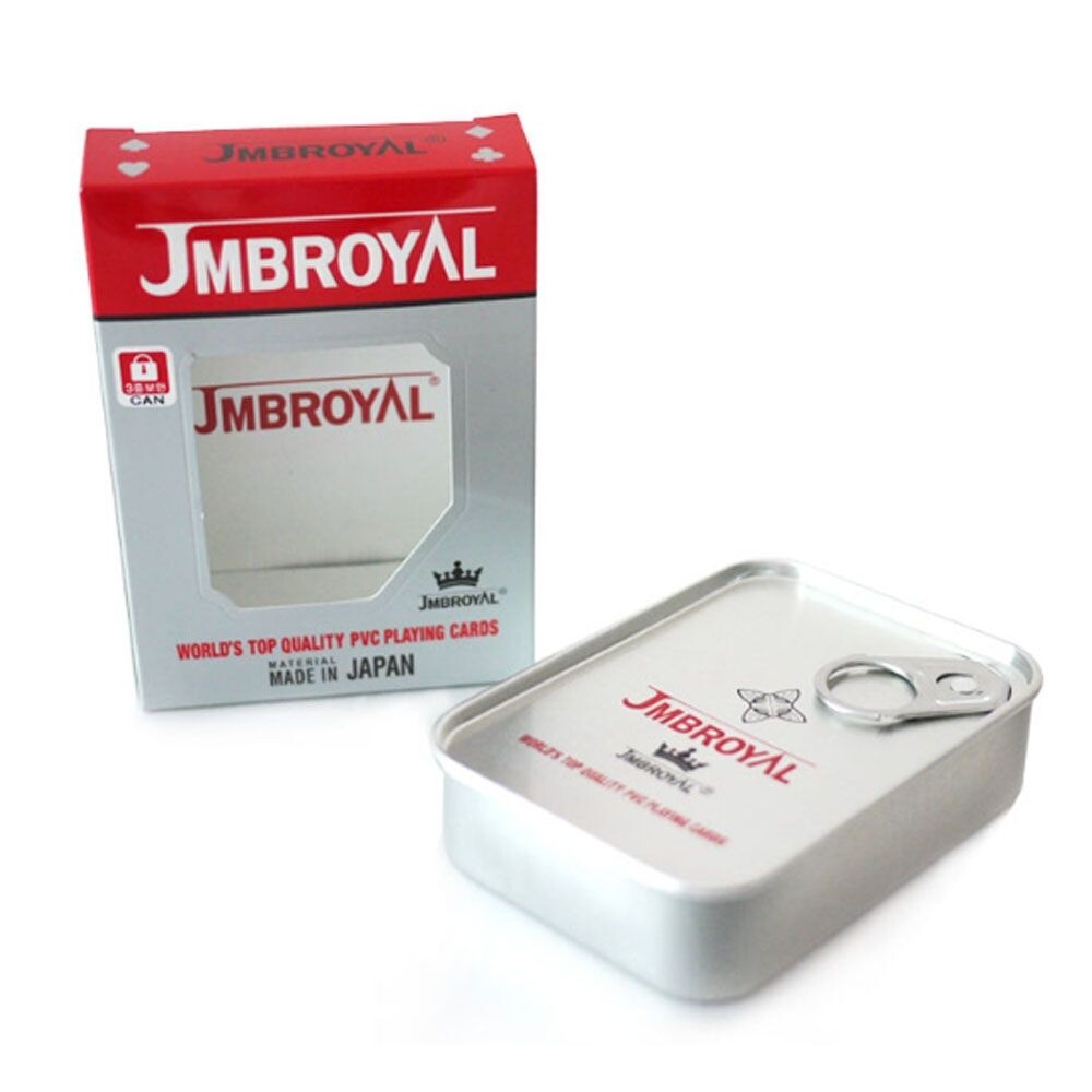 (JMB로얄캔카드) 고퀼리티 3중보안 트럼프카드 JMVROYAL 캔보관 카드/전문가용/게임/플레잉/포커/카지노/바