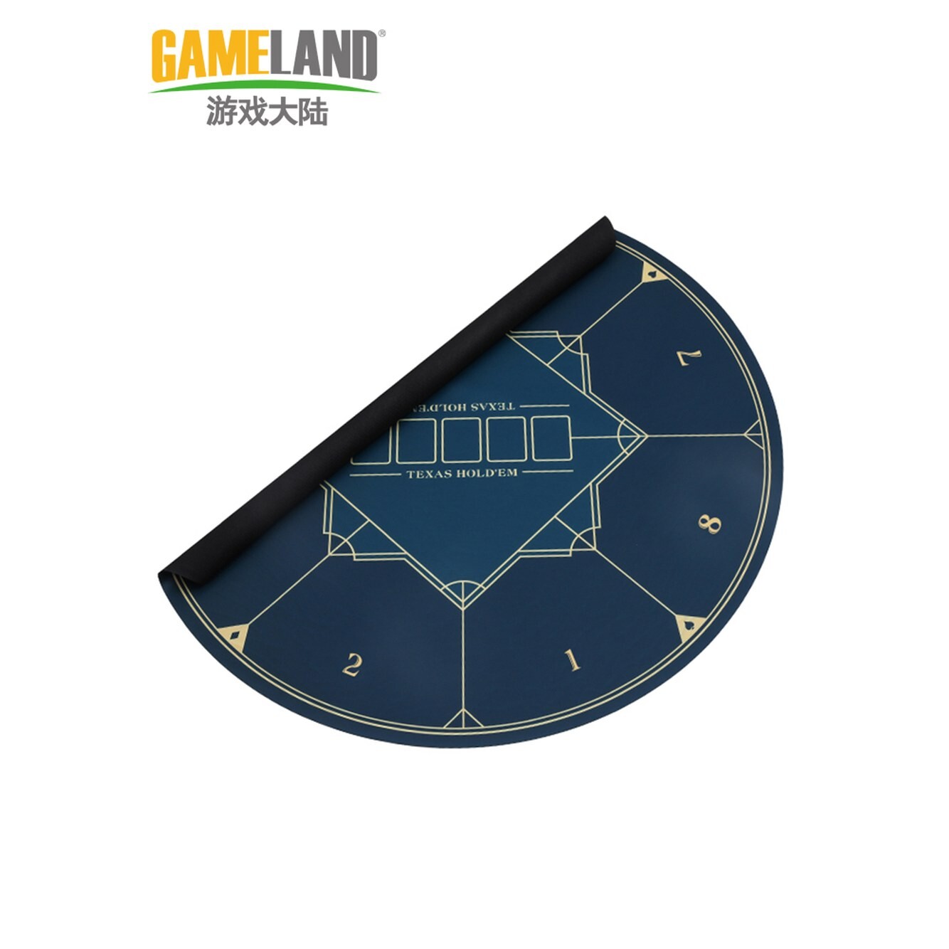[오늘출발] 홀덤 포커 테이블 시트 깔판 단색 여행용 나무 파티용 라스베 접을 클래식 폴딩 점수 교체