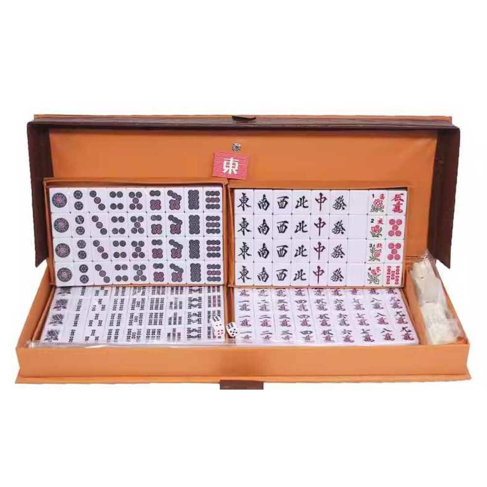 [오늘출발]마작패 파티보드 상아 하는 포커 화투 게임 마작 24mm 골동품 마작책상