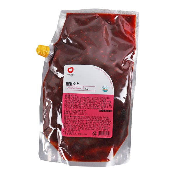 소스공방 불닭소스 2kg /냉장