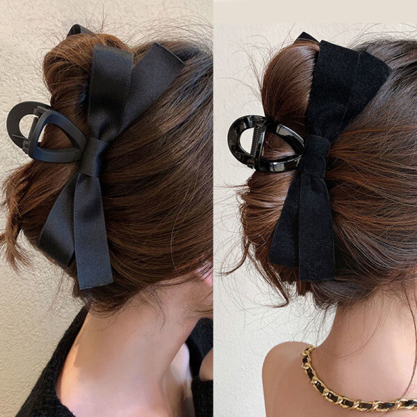 [오늘출발] 여성 헤어 올림머리 대형 13cm 집게핀 머리가 길고 숱이 많아도 OK