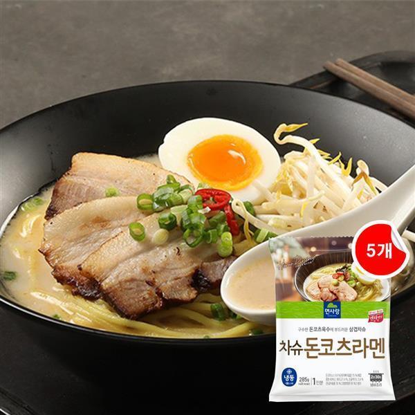 면사랑 면사랑 차슈돈코츠라멘 285g 5개