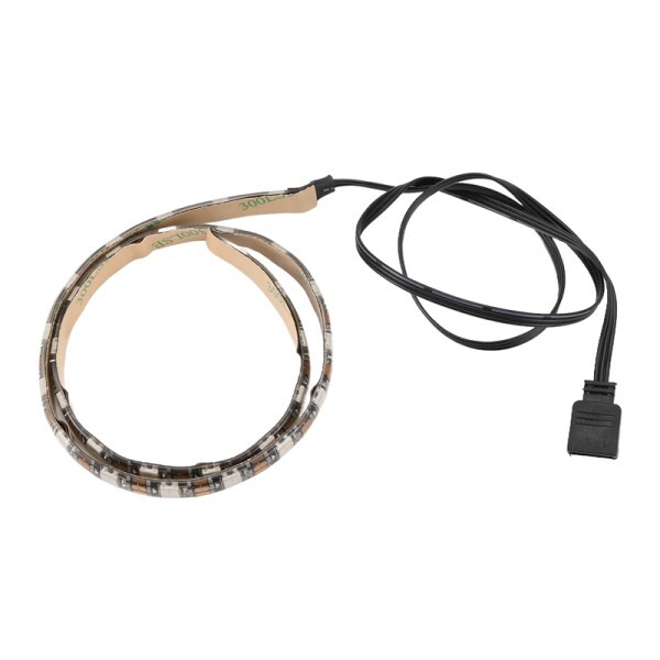 [오늘출발]PC 케이스용 RGB 라이트 스트립 마더보드용 주소  가능 LED 5V 3핀 헤더 게임 컴퓨터0.5M)