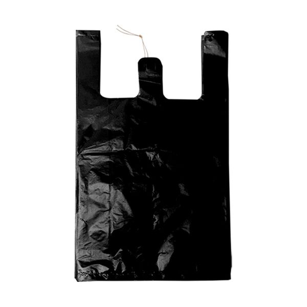 5L 손잡이 봉투 마트 240x90x380 검정 300장 5리터 배달 비닐 봉지 배민 약국