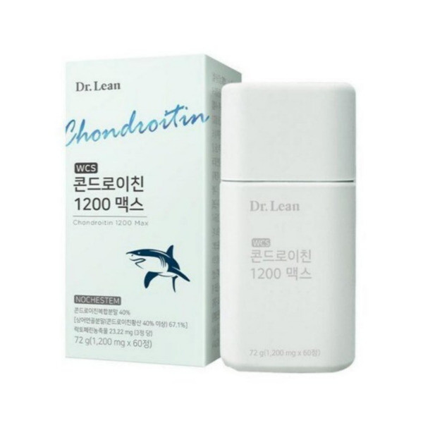 닥터린 닥터린 WCS 콘드로이친 1200 맥스 1200mg x 60정 1개  MAD 철갑상어 연어콜라겐 뮤코다당단백 WCS
