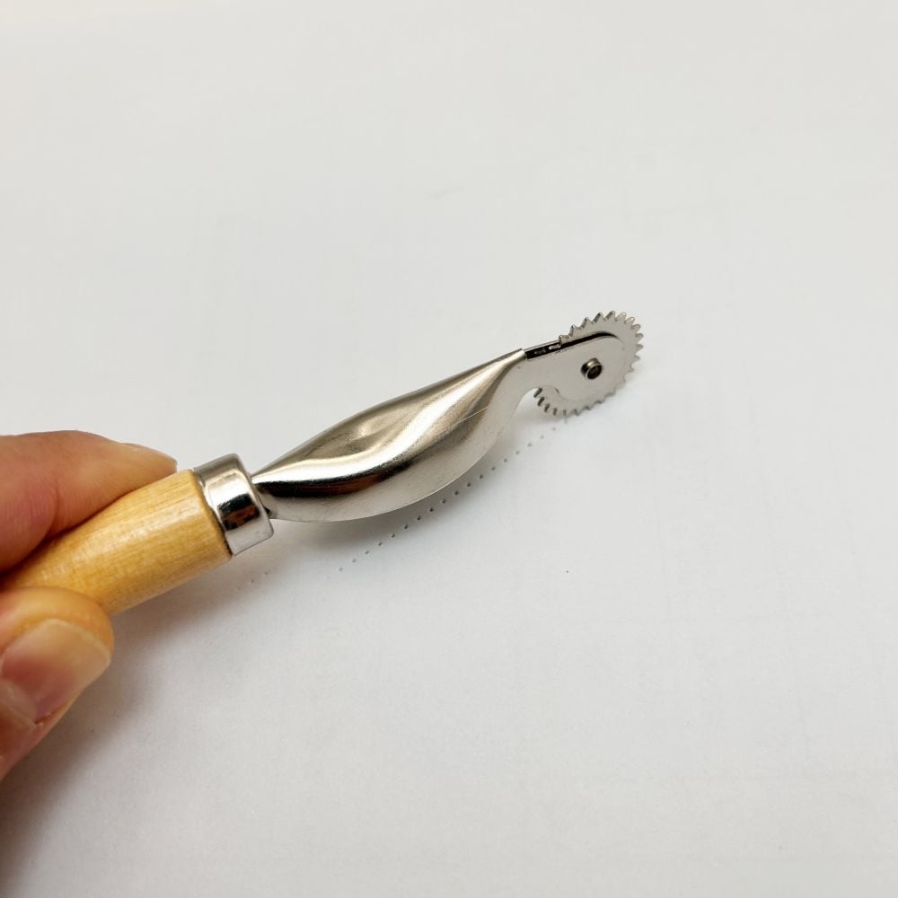 소프트 원목 원단 룰렛 원단 재단 룰렛 마킹 휠 도구 공방 공예 가죽 우드 시접 재단용 패턴용 부자재 미싱