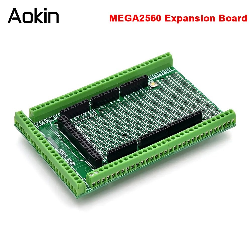 [오늘출발] [호환] MEGA2560 양면 PCB 보드 프로토타입 블록 가능 ARDUINO 터미널 MEGA 나사 R3과 키트 2560 호환 고정