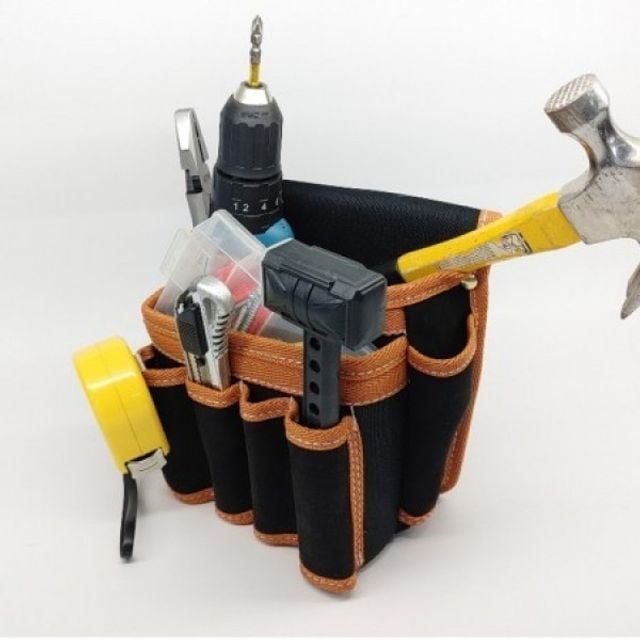 넘버형 007 공구가방 초경량 블랙색상 MINI NBL케이스 MADE IN KOREA 2021 NEW 8개수납 다용도 공구집 GI C