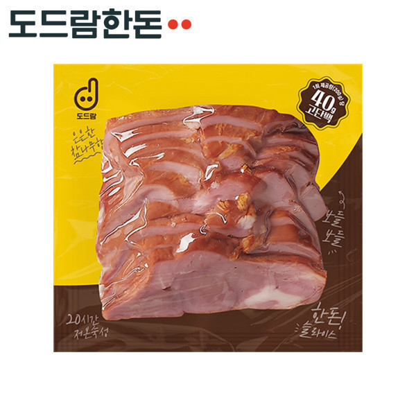 [도드람푸드]도드람한돈 도드람한돈 훈제 안심 200g 5팩(총 1kg)/저당/최신 생산분/무료배송