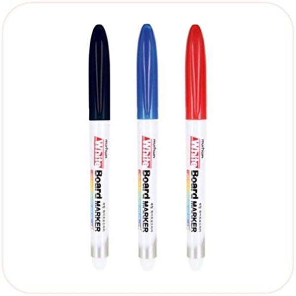 브이와이 VCM6M6LQ 문화 세필 화이트보드세트 화이트보드 적색 12개