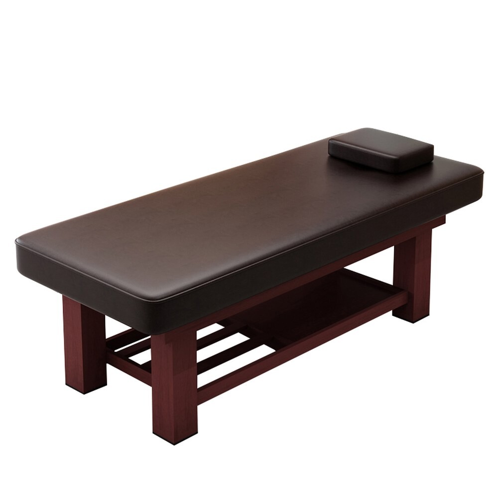 [오늘출발] 한의원침대 마사지베드 양호실 학교 메탈 진찰대 린넨 흰다리 마포 의무실 갈색 기숙사