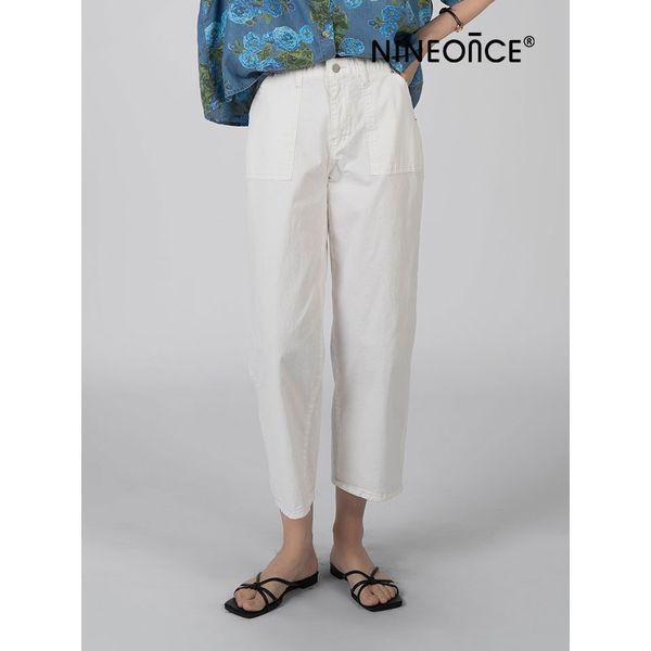 하프클럽/나인온스여름 면바지 리브코튼배기