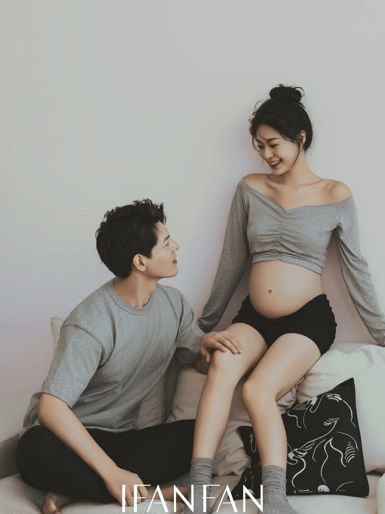 커플 셀프 만삭사진 옷 예쁜 만삭촬영 우아한 드레스 주수 임신 화보 프렌치