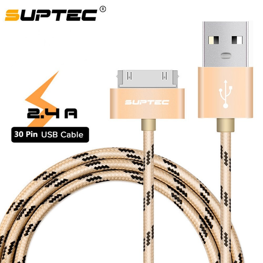 SUPTEC 아이폰 4 4s 3GS 3G 아이패드 2 3 아이팟 나노 터치 30 핀 USB 케이블 고속 충전 충전기 어댑터