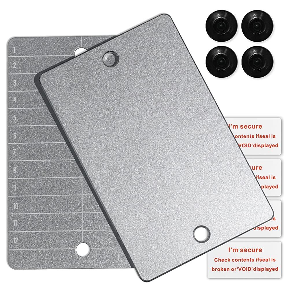 CON DOLD 스틸 비트코인 지갑 암호화폐 시드 보관 불멸의 콜드 문구 개인 키용 니모닉 메탈 이더리움 ERC20