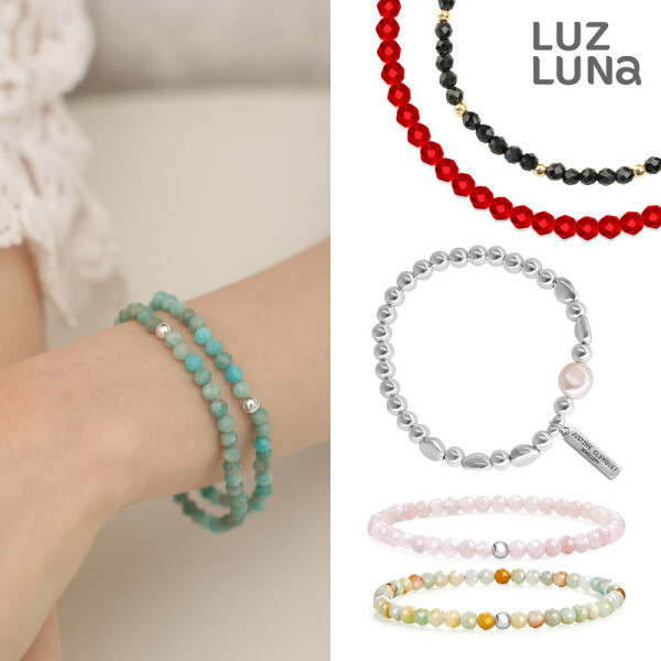 루즈루나 여름 원석 행운 소원 탄생석 비즈 브레이슬릿 팔찌 당일발송가능+무료배송