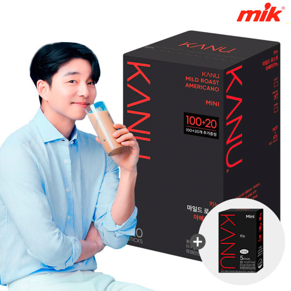 [동서식품]맥심 동서 카누 마일드 미니 120T +카누미니5t(id당1개)