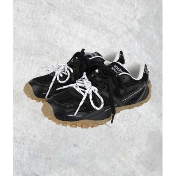 와키윌리 WACKY WILLY 키테 메쉬 스니커즈 블랙 WA2501SN04BK 149056