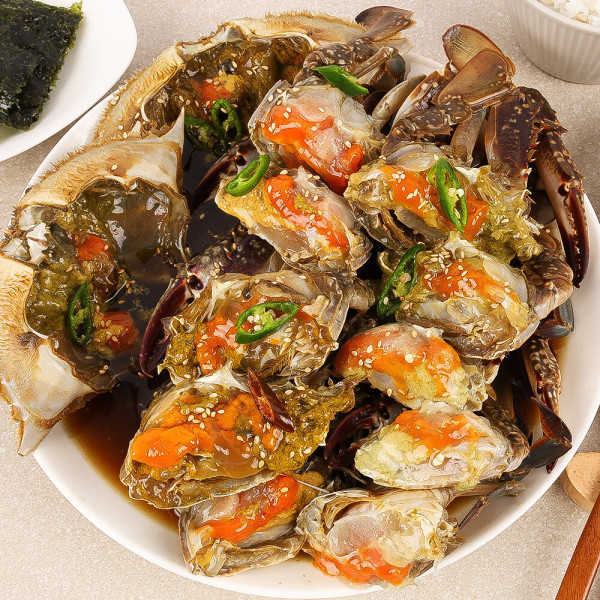 (신선집중) 삼점 암꽃게장 2kg+2kg (8-10미 내외)