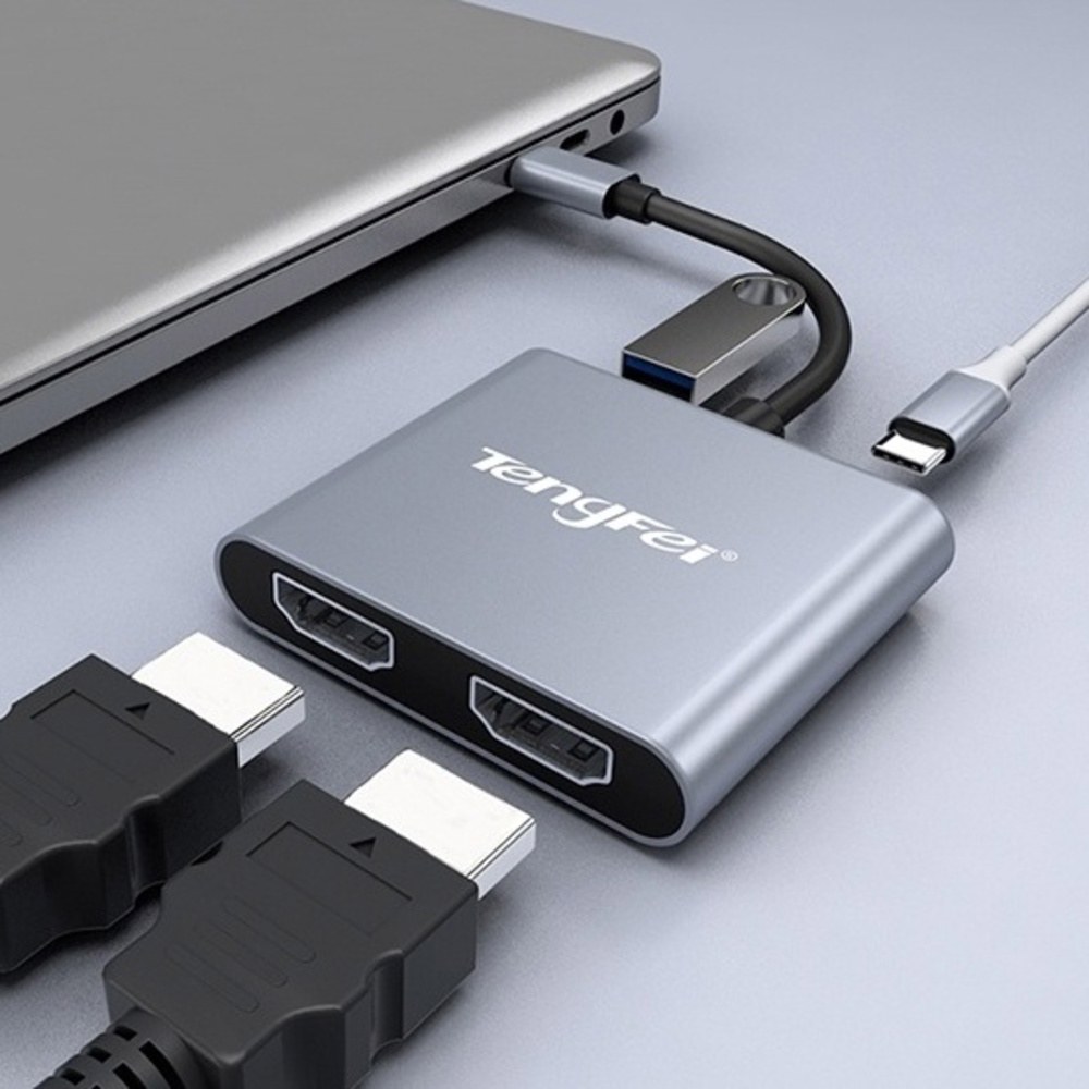 [오늘출발] 노트북모니터2개연결 더블 모니터 HD 분배기