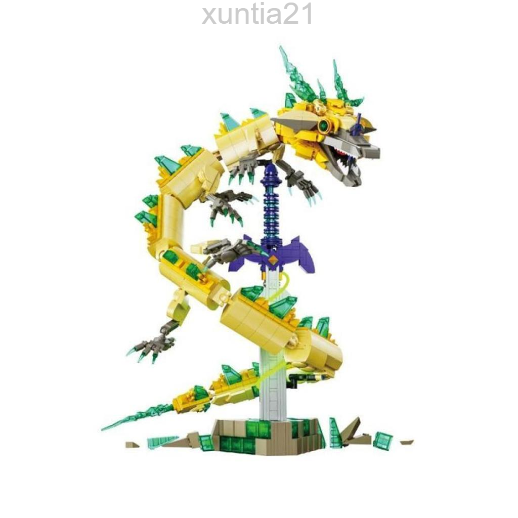 젤다의 전설 마스터 소드 킹덤 눈물 화이트 드래곤 링크 7034 빌딩 블록