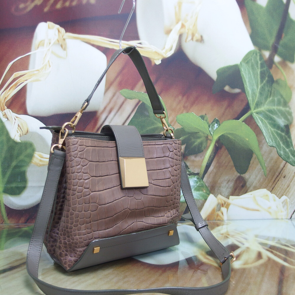 [오늘출발] [중고] [중고]루즈앤라운지 구제토토 루즈앤라운지 가죽 토드백 정품 중고가방 51007