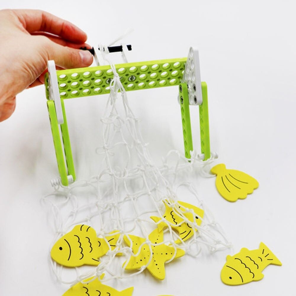 낚싯대 블록 도르래 과학 실험 키트/원리이해/소근육/학습/교재/DIY/조립/수업용/교육용/공공기관/장난감