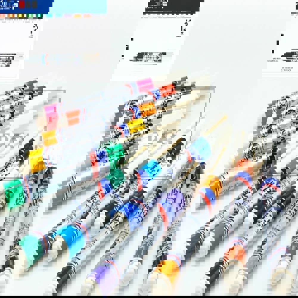 [오늘출발] 데이슬롯 문화 유성매직 마커펜 12색 세트 다색유성펜 문화유성매직 부드러운유성펜 내구성강한펜