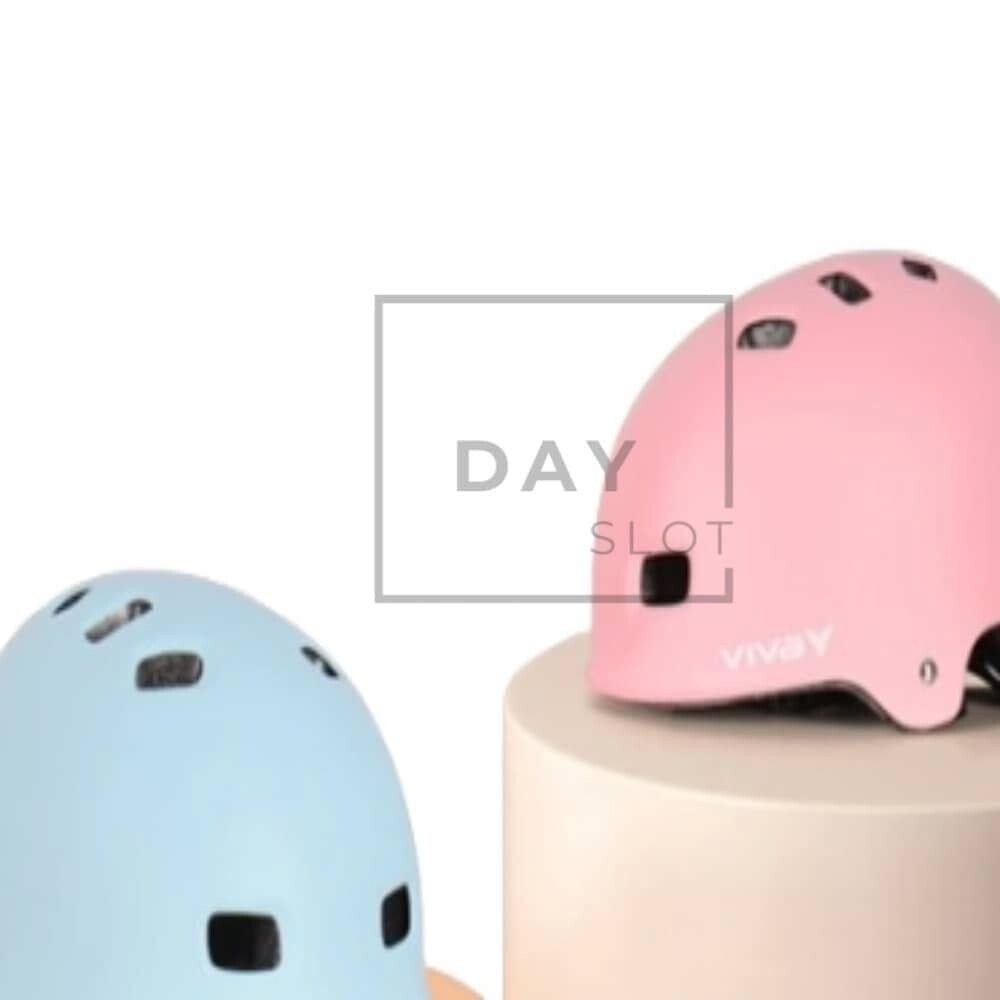 [오늘출발] 데이슬롯 비바 아동용 자전거 킥보드 헬멧 핑크 블루 스쿠터헬멧 킥보드헬멧 조절식헬멧 유아헬멧