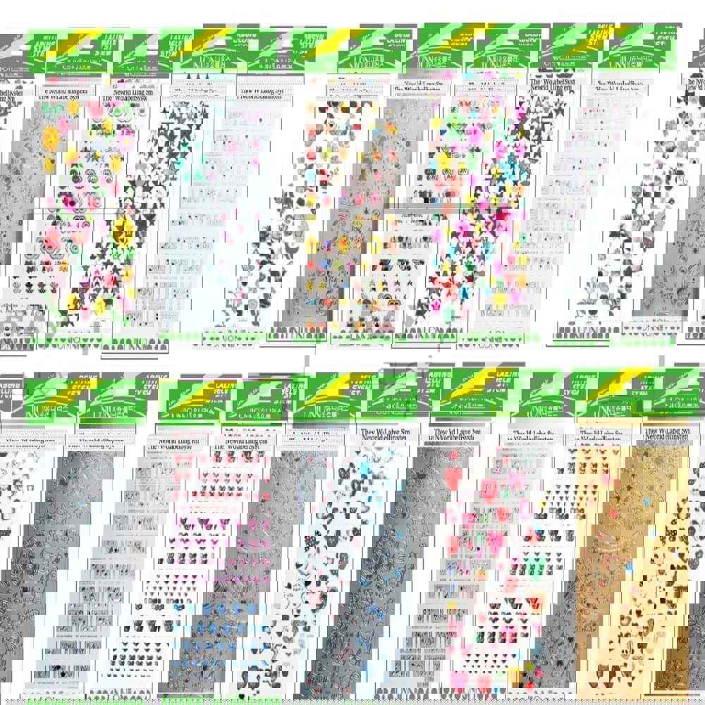 [오늘출발] 데이슬롯 꾸미기 팬시 일러스트 데코스티커 금박스티커 별스티커 다꾸스티커 일러스트스티커