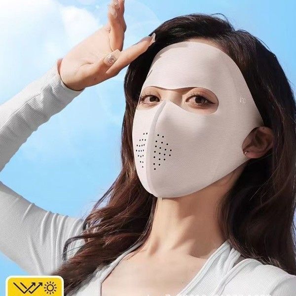 3D입체 쿨마스크 자외선차단 골프 얼굴 햇빛가리개 등산용 메쉬 여름용
