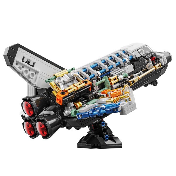 [오늘출발] [호환] 중국레고 호환 블럭 테크닉 자동차 해적선 공룡 에펠탑 페라리 536pcs 아이디어 우주 왕복선 모델 빌딩 블