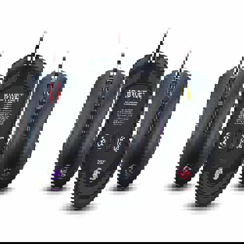 [오늘출발] 삼미호 RGB LED 게이밍 마우스 바포메트 컴퓨터유선마우스 게임마우스 게이머마우스 직장인마우스 사무용마