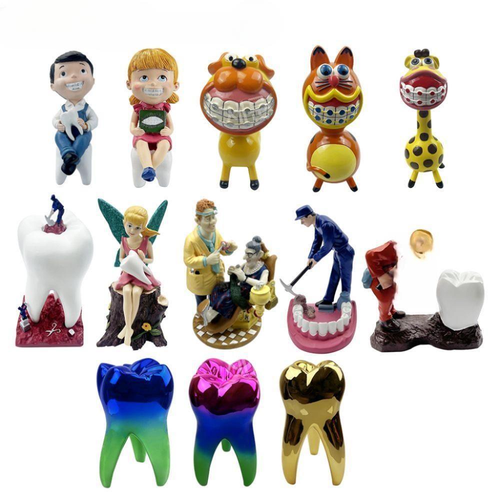 골드 치아 장식 대형 금치아 황금 금도금 이빨 어금니