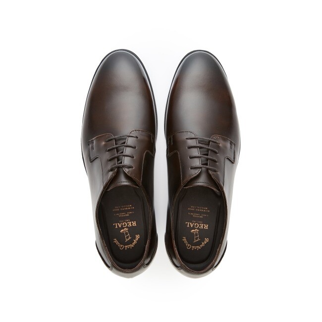 스타필드수원 금강헤리티지 금강제화 리갈 남성구두 3CM굽 플레인 더비 브라운 REGOXC2108F3C