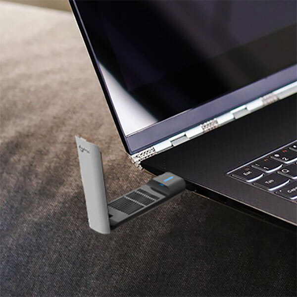 [티피링크 테크놀로지]티피링크 PCZ211 USB3.0 무선랜카드 AX3000 WiFi6 지원 듀얼밴드 초고속 인터넷 수신기 노트북 데스크탑용