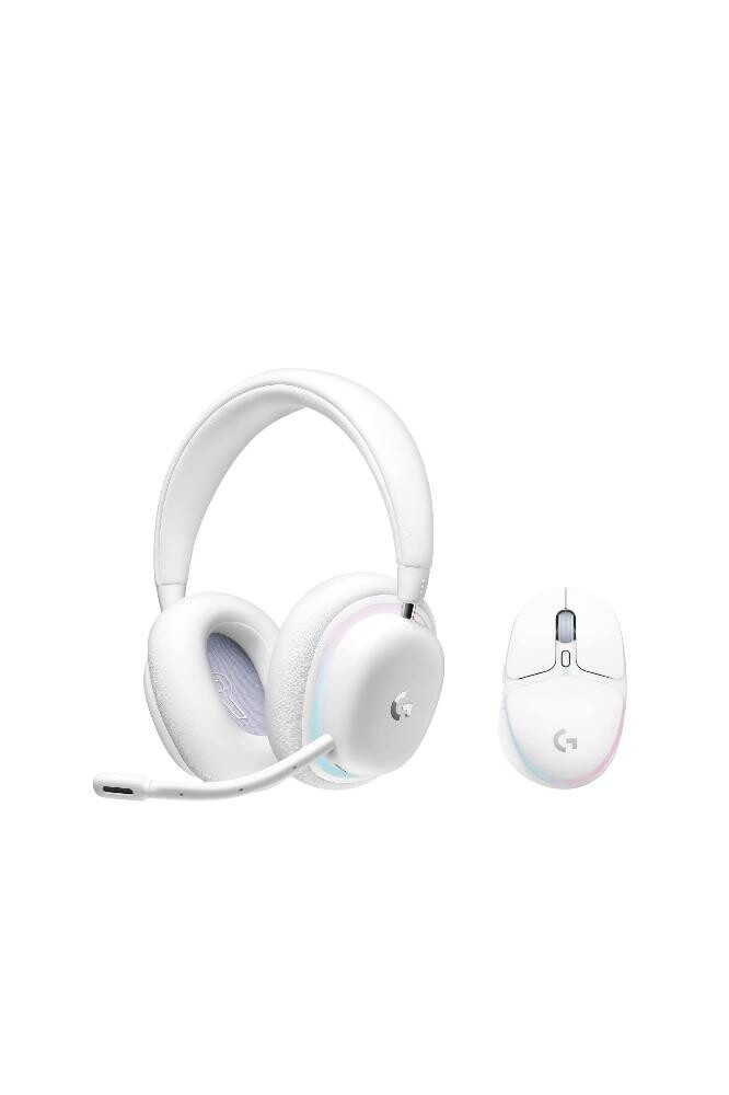 로지텍 G735 무선 게이밍 헤드셋 블루투스 로지쿨 오로라 컬렉션 화이트 일본구매대행 G735+ 마우스 세트