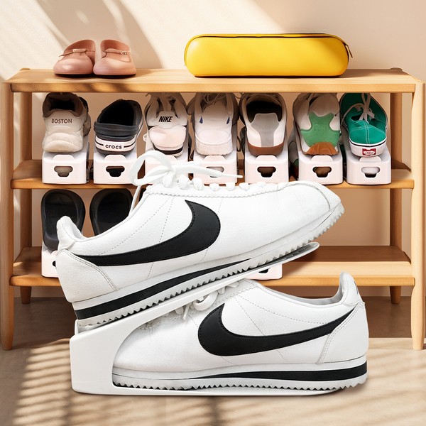 슈스케 화이트 심플 슈즈렉 30개 신발 정리대 슈즈랙