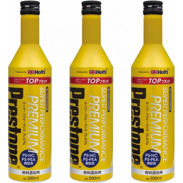 엔진 클리너 흡기 차량용 홀츠 가솔린 첨가제 프레스턴 슈퍼 퍼포먼스 200ml Holts PR 7724x3개 특가 세트