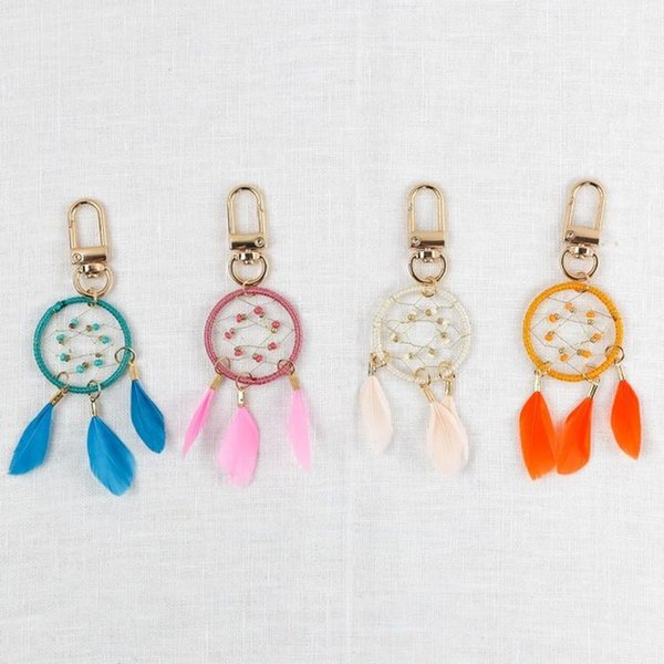 제주 미니 드림캐쳐 키링 가방 열쇠고리 키홀더 가방장식