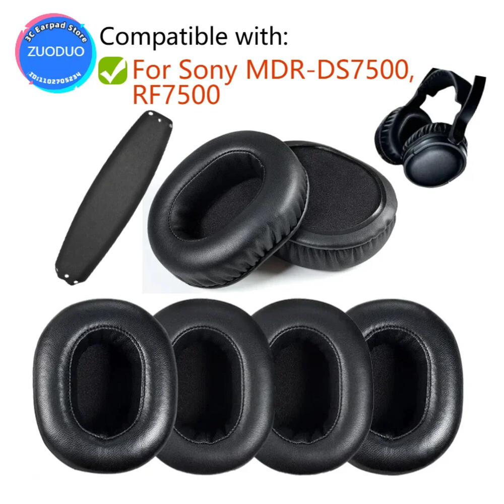 소니 MDR-DS7500 RF7500 이어 패드 헤드폰 교체 쿠션 커버 귀마개 용
