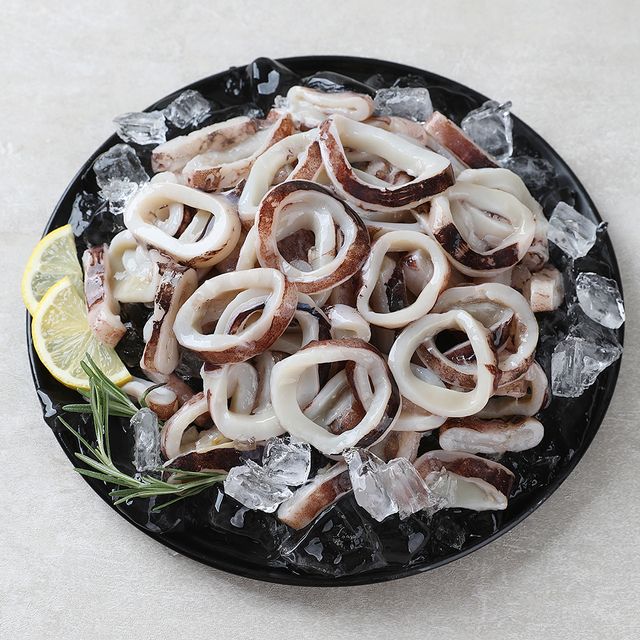 [오수산]물고기삼촌 요리가 편한 냉동 오징어링 1kg+1kg